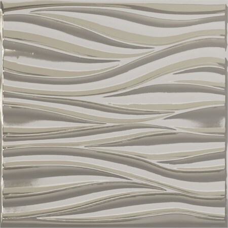 Ekena Millwork 19 5/8in. W x 19 5/8in. H Ripple EnduraWall Decorative 3D Wall Panel Covers 2.67 Sq. Ft. WP20X20RPBCR